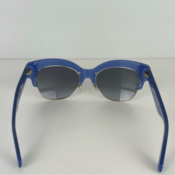 KATE SPADE BLUE CAT-EYE SUNGLASSES - Picture 11 of 14